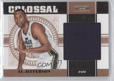 2010-11 Playoff National Treasures Colossal Materials 51/99 Al Jefferson #3 0m7