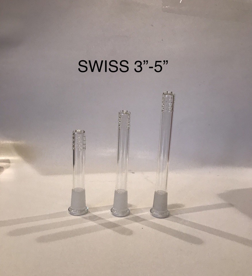 Diy Bong Kit 3”-5” Premium Glass Downstem Straight 45 Degree Bent Curved 14mm | eBay
