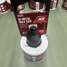 Ace #24320  2-1/4" BI-METAL HOLESAW
