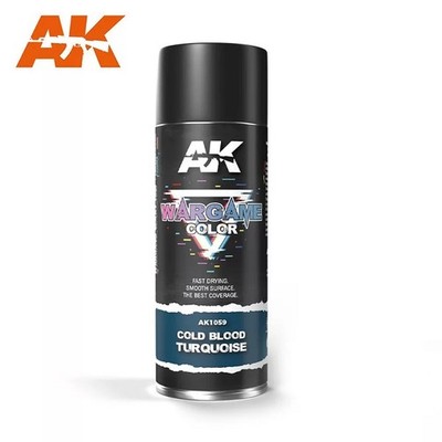 AK Interactive AK1059 - Cold Blood Turquoise Spray 400ml  - Neu