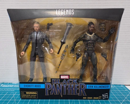 Marvel Legends Black Panther - Everett Ross & Eric Killmonger Figure 2 Pack NIB