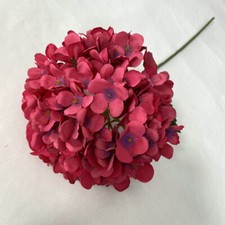 Artificial Hydrangea Fake Silk Flowers Bouquet Wedding Home Garden Decor HOT UK