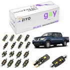 10 Bulbs Xenon White LED Interior Dome Light Kit For Nissan Frontier 2005-2021