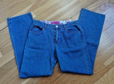 Women's Mango MNG Straight Fit Cropped Design Distress Light Wash Jeans size 4
