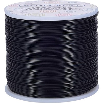 Benecreat 12, 17, 18 Gauge Anodised Aluminium Craft Wire, for Jewellery and...