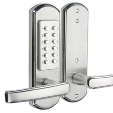 Mechanical Door Lock Home Security Combination Entry Exterior Left Hand Keyless