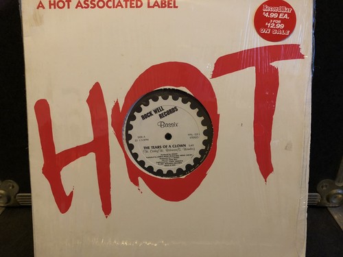 Bassix 12” Tears Of A Clown - VG++ - Picture 5 of 5