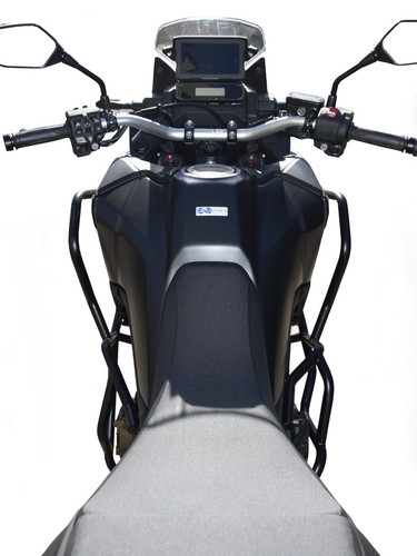 Paramotore Crash Bars HEED Honda CRF 1100 Africa Twin (2020-2023) - Bunker, nero - Foto 4 di 4