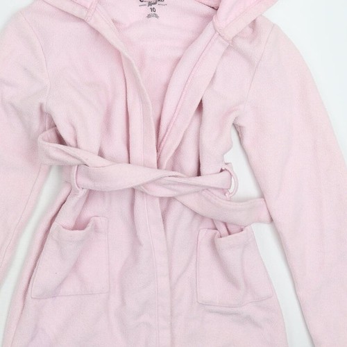 OshKosh Bgosh Girls Pink Polyester Blend Kimono Robe Size 10 Years - Imagen 11 de 12
