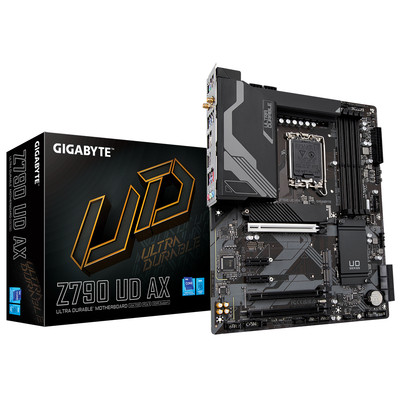 Gigabyte Z790 UD AX Motherboard CPU LGA1700 Intel DDR5 HDMI 2.5GbE LAN Wi-Fi 6E