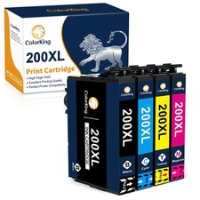 4 T200XL120 200XL Ink Cartridge for Epson Expression XP-200 XP-300 XP-310 XP400