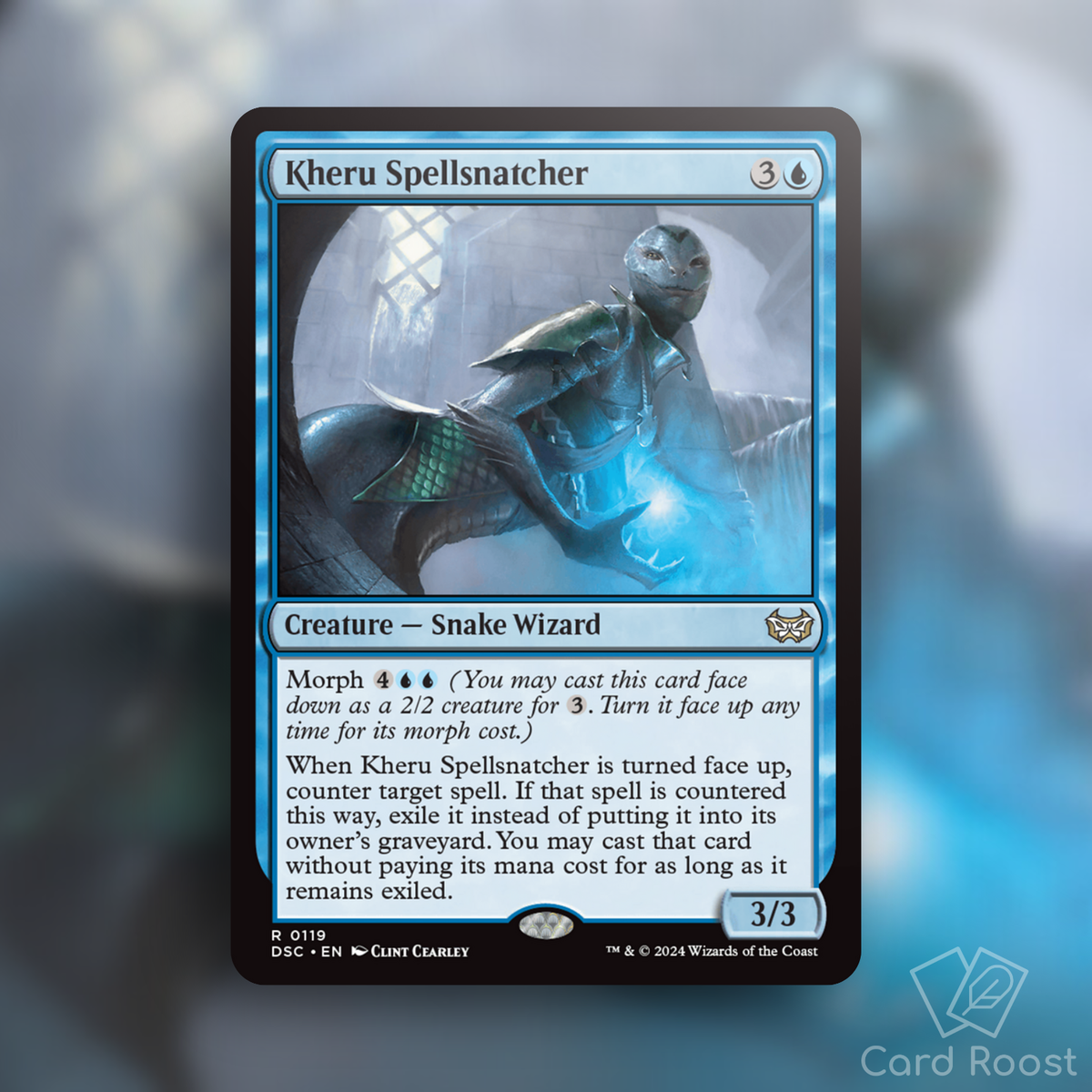 MTG Magic Kheru Spellsnatcher 0119 Commander: Duskmourn: House of Horror DSC | eBay MTG Magic Kheru Spellsnatcher 0119 Commander: Duskmourn: House of Horror DSC | eBay