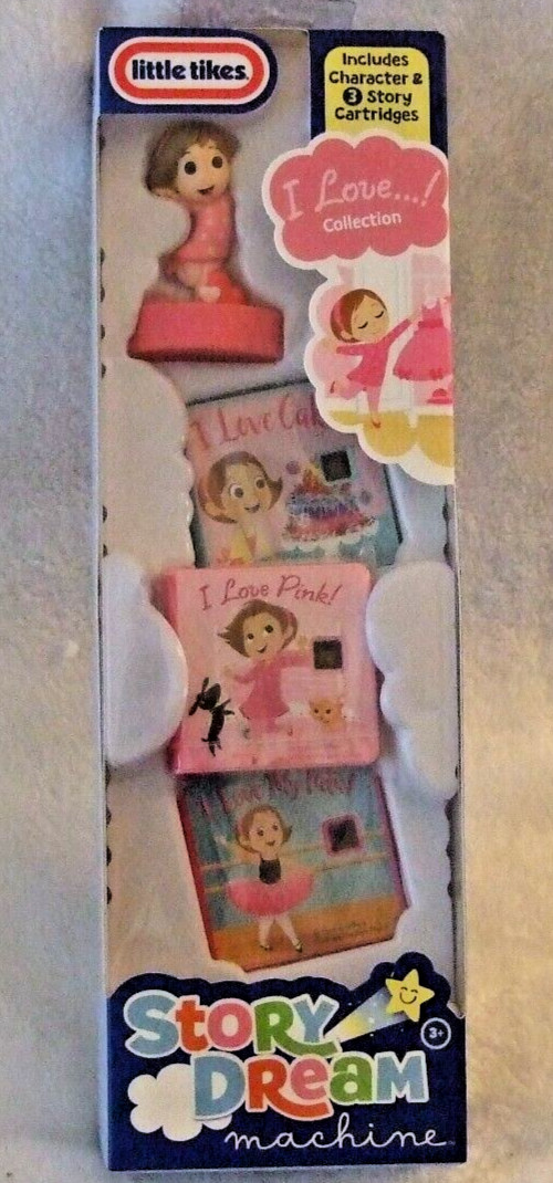 New Little Tikes I Love Collection W/3 Story Cartridges W34D