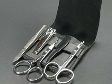 Mustache Beard Nose Ear hair cutting Trimming Men Grooming Scissor tweezer comb