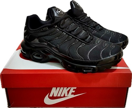 Nike TN Air Max Plus Nero Total Black Taglia 40/41/42/43/44/45 Modello Squalo - Foto 5 di 7