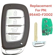 Smart Remote Key Fob For 2019 2020 Hyundai Elantra 95440-f2002 81996-b4520 4b 8a