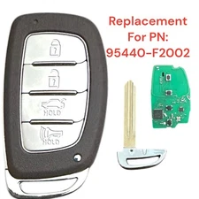Smart Remote Key Fob For 2019 2020 Hyundai Elantra 95440-F2002 81996-B4520 4B 8A