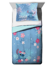 Disney's Lilo and Stitch Twin, Full Queen Comforter Sham Sets - 2 3 Piece