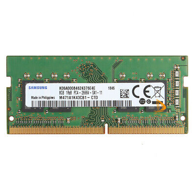 Samsung 8GB 1RX8 PC4-2666V DDR4-21300Mhz 260pin Laptop RAM Samsung 8GB 1RX8 PC4-2666V DDR4-21300Mhz 260pin Laptop RAM