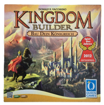 Kingdom Builder - Queen Games 2012 - Brettspiel Königreich Zustand Sehr Gut TOP