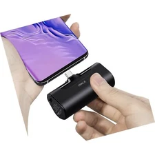 iWALK 4500mAh Portable Charger USB C Battery Pack, Compatible with Samsung Ga...