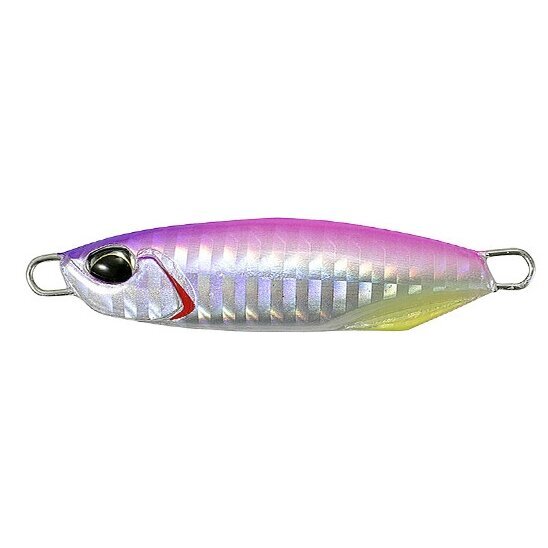 Duo PHA0009 Metal Jig Fishing Lure - 1.9 Inch (49mm), 0.7 Oz (20g), Pink Back, With Treble & Assist Hooks