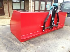 3 Point Linkage Tipping Box Transport Tractor Mount Farm field 5 ft. Carry Load