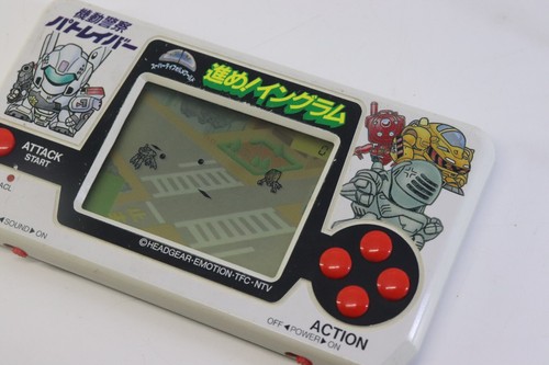 Bandai LSI Game Patlabor Go on! Ingram Made in Japan 1990 Great Condition - Picture 3 of 19