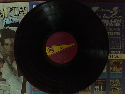 THE TEMPTATIONS - Solid Rock - Vinyl LP - GORDY - G961L - rare OG