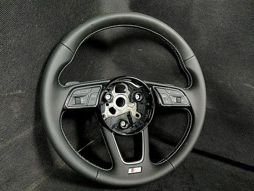 Audi A4 S4 8W A5 S5 F5 S Multifunktion Leder Lenkrad Steering Wheel Paddles - Bild 2 von 10