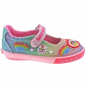 lelli kelly unicorn canvas shoes