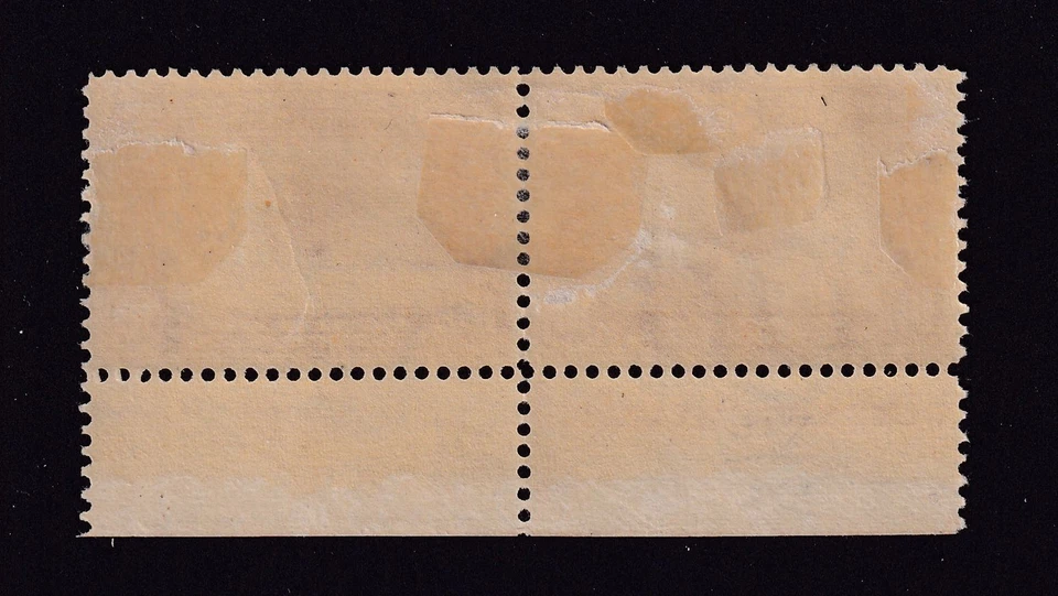 1904 Louisiana Purchase Sc 327 10c MHRs OG plate number & imprint pair (TC - Image 2 of 2