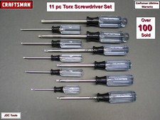 Craftsman 11 Pc Torx Screwdriver Set 17 14 10 9 7 6 5 Craftsman 11 Pc Torx Screwdriver Set 17 14 10 9 7 6 5