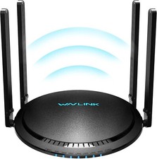 WAVLINK AX3000 WiFi 6 Router Dual Band Wireless Internet, 1Gbps, Direct Antennas