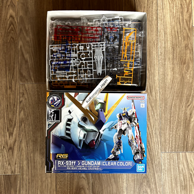 RG 1/144 RX-93ff ν Gundam [Clear Color] Gundam Side-F | eBay