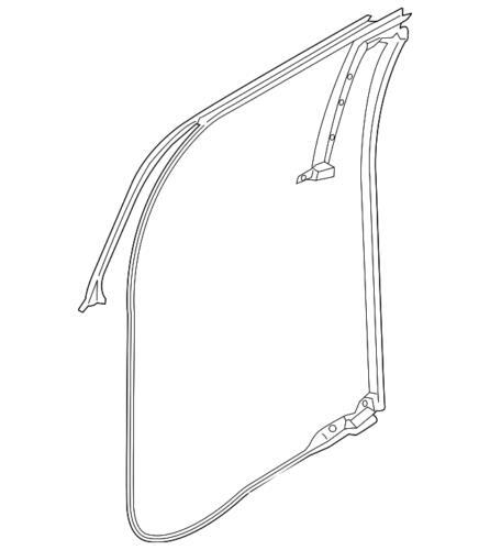Burlete de puerta para Ford (N/P FL3Z-1825324-B)