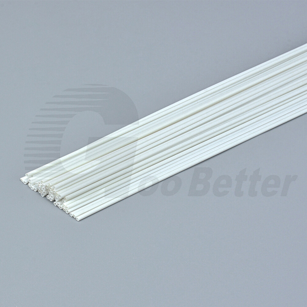 ABS Runde Hohlrohr 3~10mm Weiß Styrol Kunststoff Rohr DIY Model