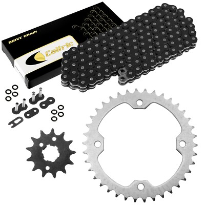 #ad #ad Black O Ring Drive Chain amp; Sprocket Kit for Yamaha Raptor 350 YFM350 2004 2013 $55.00