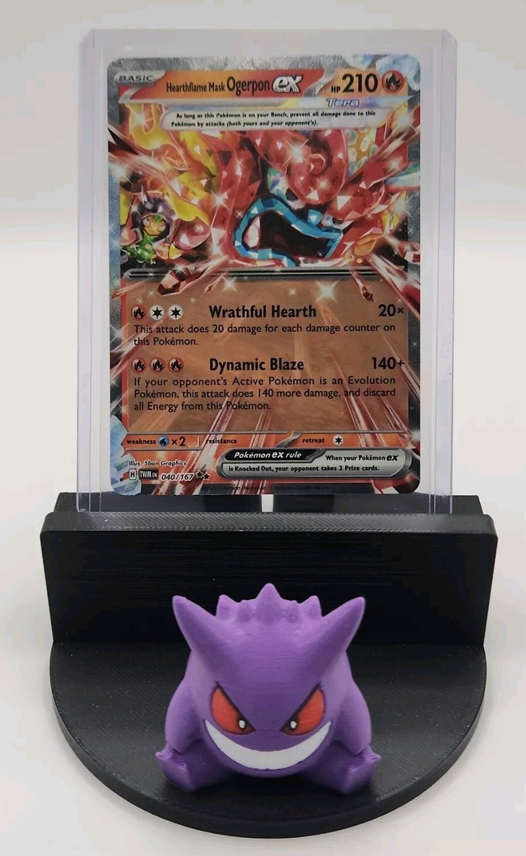 Hearthflame Mask Ogerpon ex 040/167 Double Rare Pokemon TCG