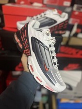 Nike Air Max Plus III TN "White/Orange-Black" UK 7 US 8 nuove di zecca