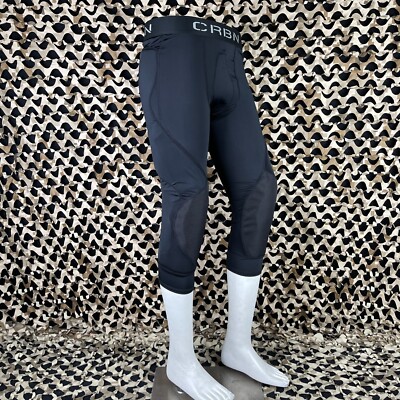 NEW Carbon CRBN CC Paintball Pro Bottom Slide Pants - Black - Large