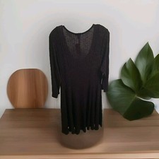 NWT Torrid Long Sleeve Scoop Neck Flared Knit  Skater Dress Size 2 Wine Red