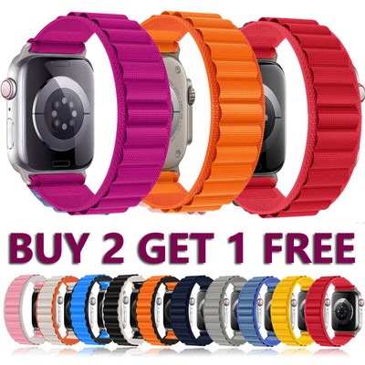 Alpine Loop Band Strap 49/44/45mm for Apple Watch 9 8 7 6 5 4 SE Ultra 2 Nylon