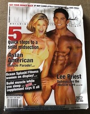 MUSCLEMAG bodybuilding magazine STAN MCQUAY, MONA BEAULIEU Lee Priest April 2004