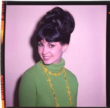Donna Loren Beautiful 1960's Photo Shoot Original 2.25 x 2.25 Transparency