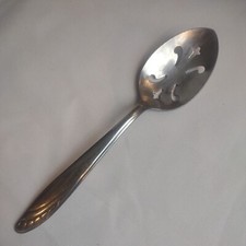 Majesco Slotted Serving Spoon Stainless Made in USA s13
