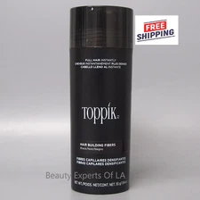 Toppik Hair Building Fibers in Black 55gr / 1.94oz NEW ! FRESH, 100% AUTHENTIC