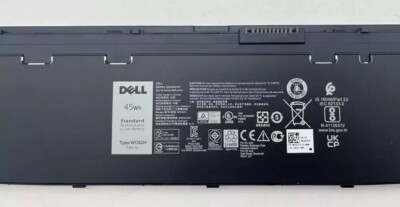 Genuine 45WH WD52H Battery for Dell Latitude E7240 E7250 GVD76 VFV59 451-BBFW