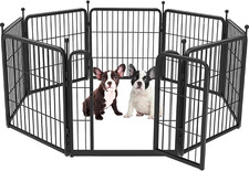 " 24" Height Heavy Duty Dog Playpen for Yard, Camping - 8 Panels"