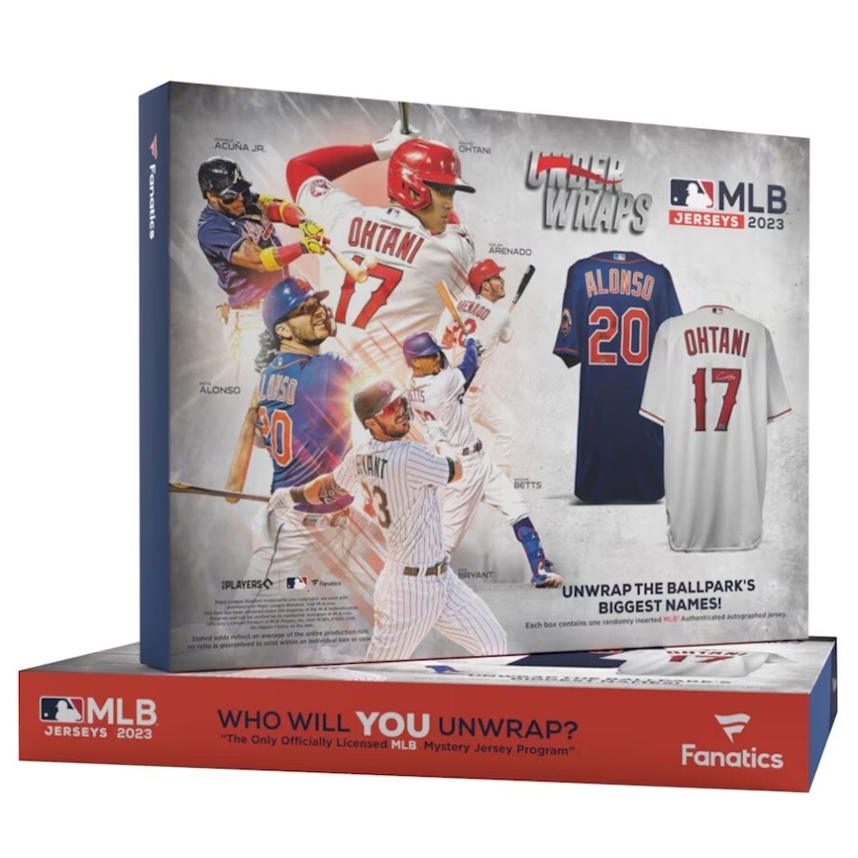 記念グッズ FANATICS UNDER WRAPS 2023 Fanatics Under Wraps Autographed Jersey Box | eBay